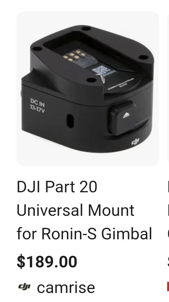 DJI Ronin-S Gimbal Stabilizer Camera Stabilizers for sale | eBay