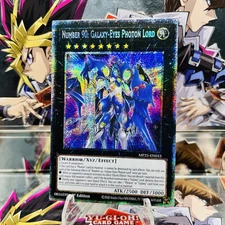 Yugioh Number 90: Galaxy-Eyes Photon Lord MP25-EN033 Starlight Rare Near Mint