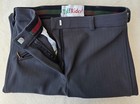 TuffRider Ribbed Breeches Knee Patch Size 26L Women's Grey Riding Pants — photo 5