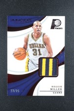 Reggie Miller Rookie Card and Autograph Memorabilia Guide 10