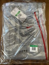 Nike Vapor Select Baseball Piped Pants Grey Red Stripe Men's Size XL BQ5489 053