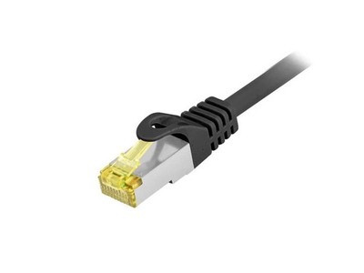 equip outdoor Patchkabel Cat.6a S/FTP 0.5m schwarz