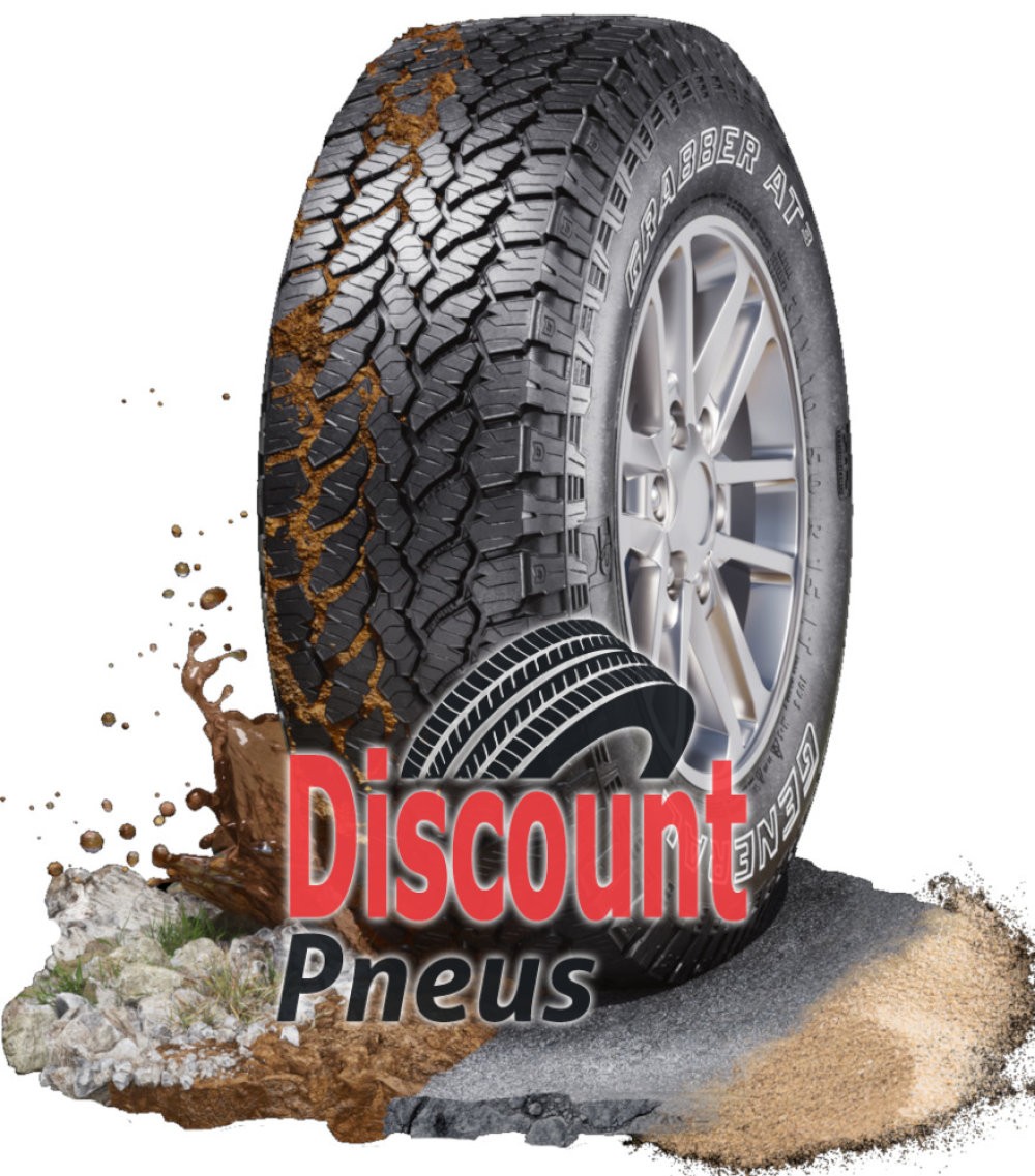 Pneu General Grabber AT3 195/80 R15 96T tout terrain pour SUV