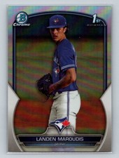 2023 Bowman Draft #BDC-138 Landen Maroudis Chrome Refractor