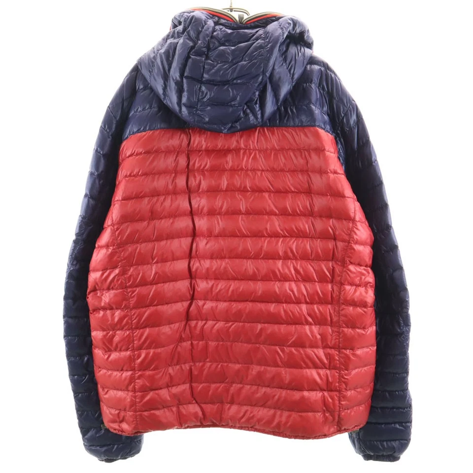 DUVETICA Down jacket 56 Red x navy Men's - Image 2 of 4