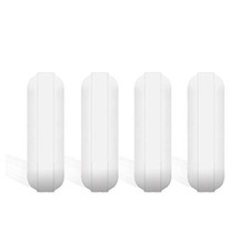 4 Pcs 25mm(1 inch) Magnetic Stir Bar,PTFE,White 25MM (1 INCH) 4PCS, White 
