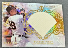 2015 TOPPS TRIBUTE #DC-BP BUSTER POSEY GAME WORN DIAMOND RELIC SP /199 - GIANTS