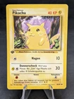 Pikachu 58/102 | Pokemon TCG | Base Set 1st Edition | GERMAN | MP