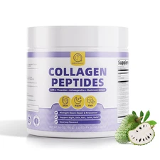 Collagen Peptides Powder-Hydrolyzed Protein Peptides with Mushroom Ashwagandha