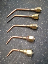 GENUINE VICTOR 300 SERIES BRAZING TIPS 3W 2W 1W 0W 00W SET