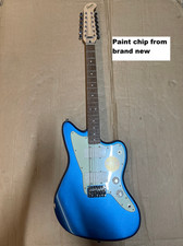 Squier - Paranormal Jazzmaster XII - Lake Placid Blue, SS, No Tremolo, Laurel Fi