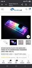 Custom water cooling Bykski Distro Plate For InWin 925 - w/ 5v Addressable RGB