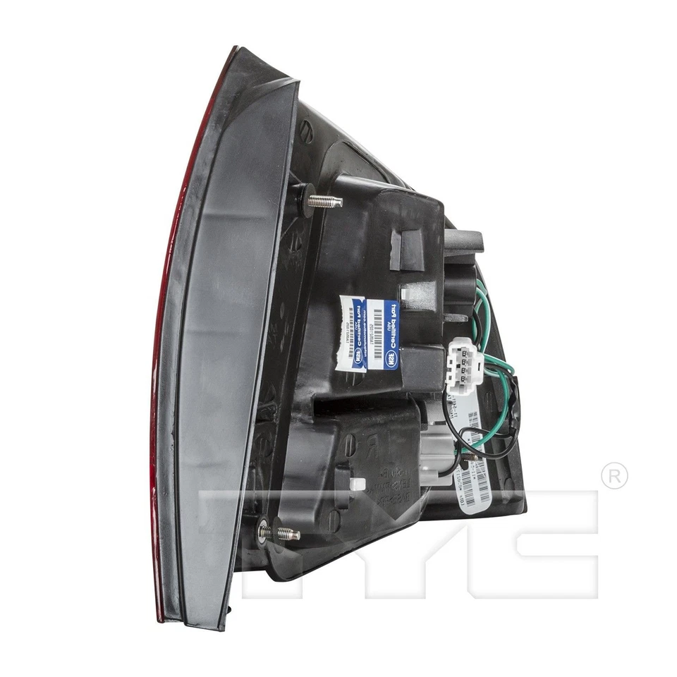 Conjunto de lanterna traseira com certificação NSF TYC 11-5402-00-1 para 00-03 Nissan Sentra - Imagem 4 de 4