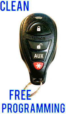 CLEAN OEM PYTHON KEYLESS ENTRY REMOTE START ALARM TRANSMITTER EZSDEI7141 7145P
