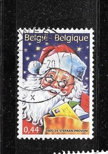 BELGIUM BELGIAN SC# 2119 2005 CHRISTMAS COMMEMORATIVE OLD VF USED STAMP