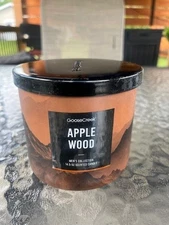NEW! Goose Creek Candle APPLEWOOD 14.5 Oz Triple Wick Candle