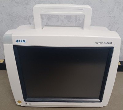 DRE Waveline Touch Portable Patient Monitor w/ Mounting Plate/Printer (Used)