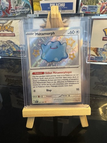 Carte Pokémon : Métamorph 201/091 Destinées de Paldéa Française NEUF
