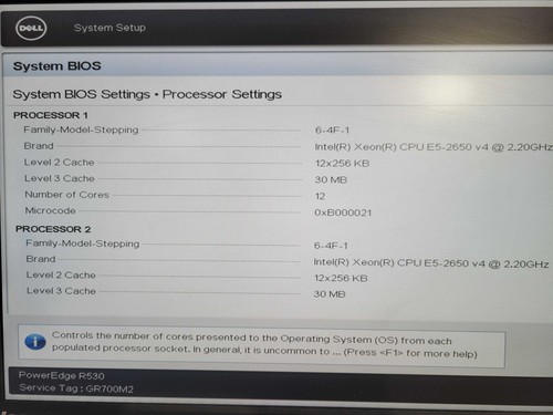 Dell PowerEdge R530 2U 8x3.5", 2x Xeon E5-2650v4, 32GB DDR4, H730P Mini ! - Picture 6 of 7