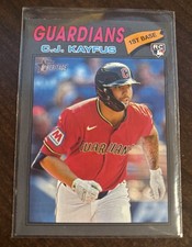 2026 Topps Heritage - C.J. Kayfus #364 (RC) - Cleveland Guardians DARK GRAY