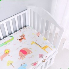Baby Cot Mattress Cover - Children's Cotton Bedspread  Protector