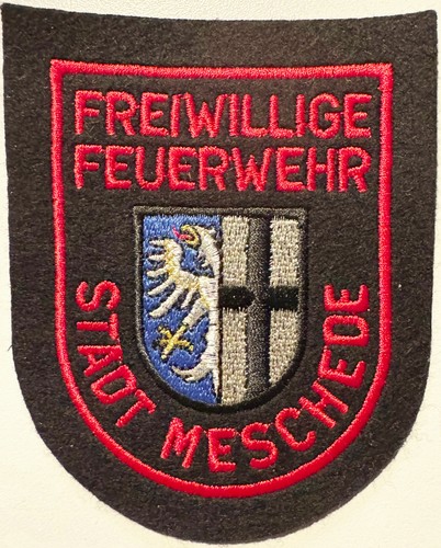 Feuerwehr Stadt Meschede Deutschland Germany Patch Abzeichen Neu