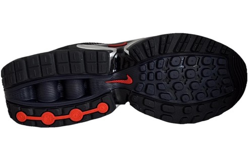 Nike Air Max Dn Shoes (Black/Black/Metallic Silver/University Red) US 10.5 - Picture 4 of 5