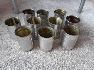10 Konservendosen leer 400 ml