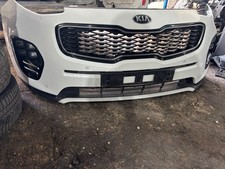 2017 KIA SPORTAGE MK4 FRONT COMPLETE BUMPER WHITE