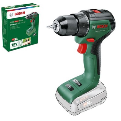 Akku-Bohrschrauber UniversalDrill 18V-60 ohne Akku und Lader