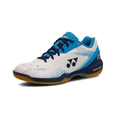 YONEX(ヨネックス) Unisex's Badminton Shoe White/Ocean Blue 23.0 cm