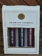 Bath Body Works Fragrance Favorites 3 Pc Mini Perfume Spray Gift Set NEW