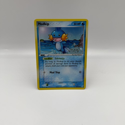 Pokémon TCG Mudkip EX Crystal Guardians Stamped 57/100 Holo Rare 2006 Ära
