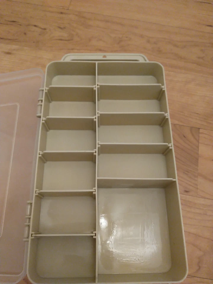 Коробка для снастей/хранения SHAKESPEARE EXTRA VALUE желтовато-коричневые и прозрачные чехлы для рыбных промыслов - Изображение 3 из 4