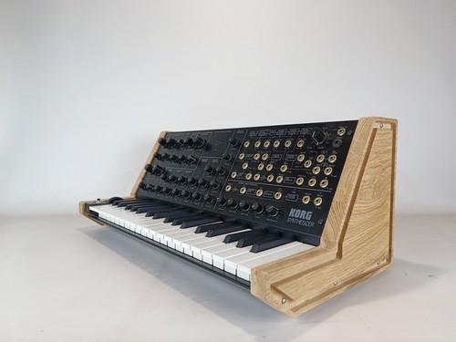 Korg MS-20 Mini Rack Echtholz Ständer Seitenteil Holz Eiche - Bild 7 von 7