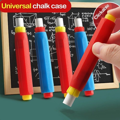 5Pcs/Set Colourful Chalk Holder Adjustable Chalk Clip Durable Chalk ...