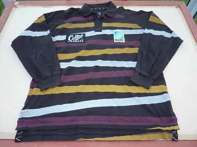 Maillot Vintage Coupe Du Monde De Rugby 1995 - Taille XL - Coton Traders