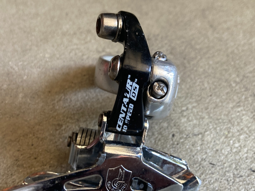 Campagnolo Centaur 2x10 Speed QS 32mm Clamp On Front Derailleur Bottom Pull - Picture 3 of 12
