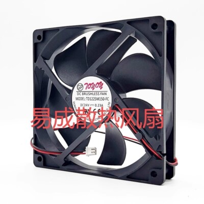 TONON TD1225M150-FC 12025 DC24V 0.23A 12CM 2-Wire Case Cooling Fan