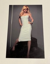 Lindsay Lohan - Un peu plus personnelle (brute) RARE carte postale promo '05