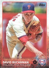 2015 Topps #218 David Buchanan Philadelphia Phillies
