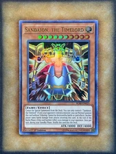 Yugioh Sandaion, the Timelord BLRR-EN025 Ultra Rare 1st Ed LP