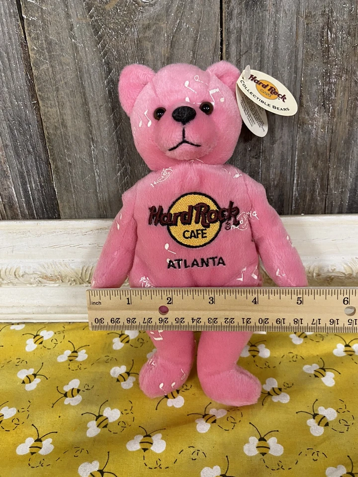 Oso de peluche Hard Rock Café Atlanta 2002 de Herrington Teddy Bears Life Beara Foto 3 de 4