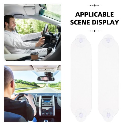 2 Pcs Charge Card Holder Toll Pass Windshield Parking Permit for Windscreen - 第 2/12 張圖片