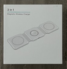 Wireless 3 in 1 Charging Station For Apple Watch, AirPods  iPhone 14, 13  12