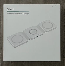 Wireless 3 in 1 Charging Station For Apple Watch, AirPods & iPhone 14, 13 & 12