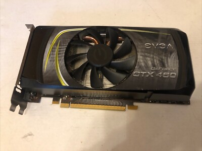 EVGA e-GeForce GTX460 Grafikkarte (PCI-e, 1GB GDDR5 Speicher, DVI, HDMI, 1 GPU)