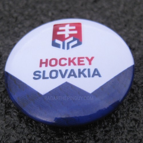 2023 Hockey Slovakia Button Pin - Picture 1 of 1