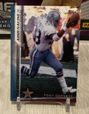 2015 Topps Field Access Adrenaline Rush Blue 69/99 Tony Dorsett #ARA-TD HOF SSP
