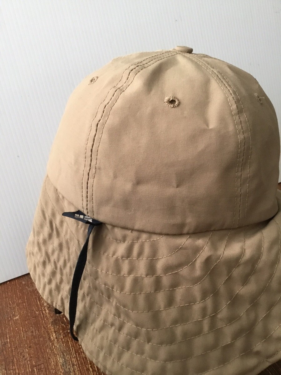 Columbia Ear Flaps Neck Sun Protection Hat Unisex Lightweight